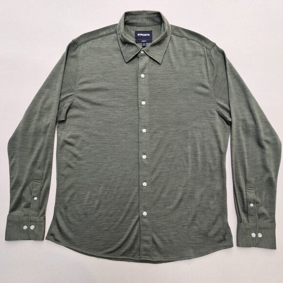 Bonobos Standard Fit Wool Blend Knit Button Down M - Picture 2 of 7